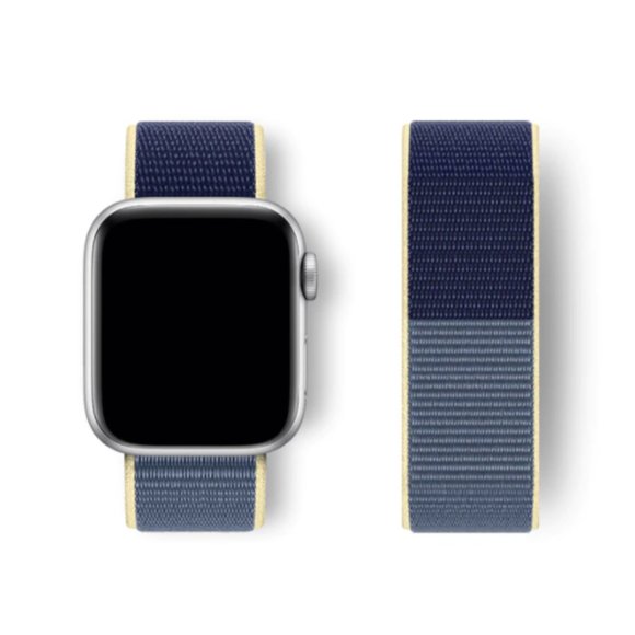 NEW BAND Alaskan Blue Strap Loop For Apple Watch - Picture 1 of 4